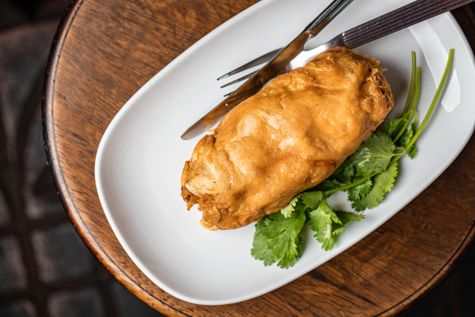Jay Fai's crab omelette