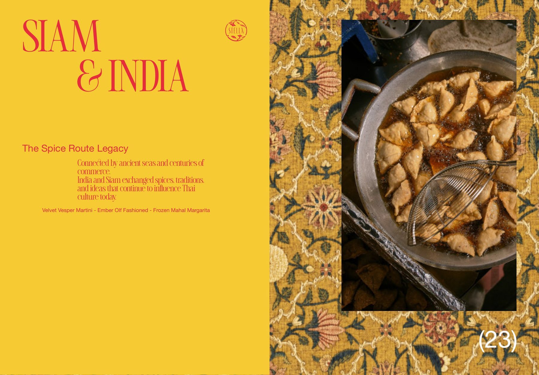 Siam & India chapter spread