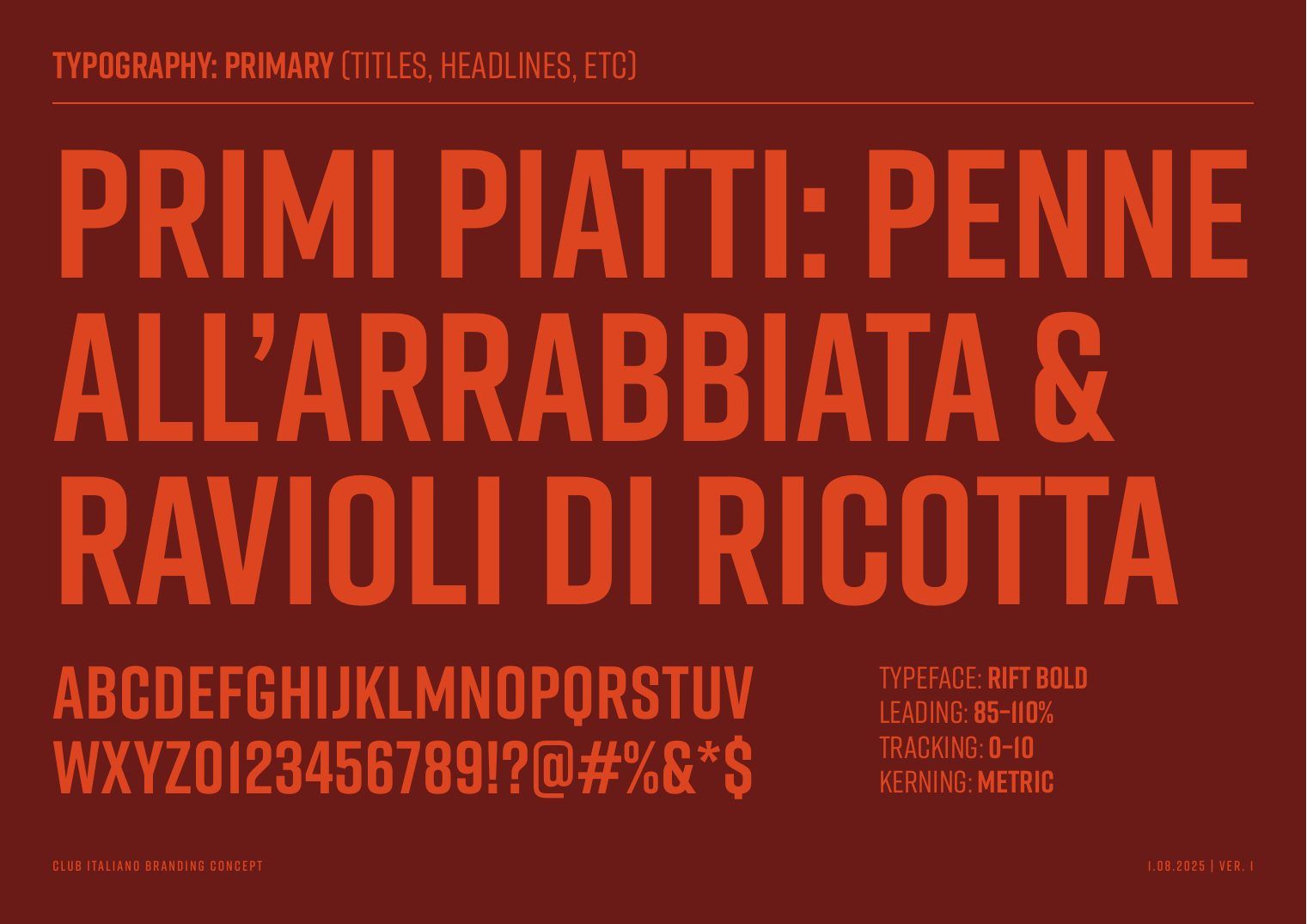 Primary type